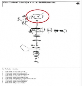 SRAM Shift Lever Cover Kit DoubleTap Trigger LH/RH