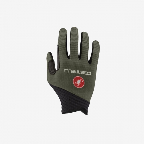 CASTELLI CW 6.1 UNLIMITED GLOVE FOREST GRAY