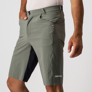 CASTELLI UNLIMITED BAGGY SHORT FOREST GREY