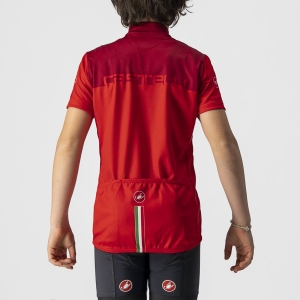 CASTELLI NEO PROLOGO JERSEY RED/PRO RED
