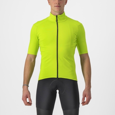 CASTELLI PERFETTO RoS 2 WIND JERSEY ELECTRIC LIME