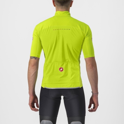 CASTELLI PERFETTO RoS 2 WIND JERSEY ELECTRIC LIME M