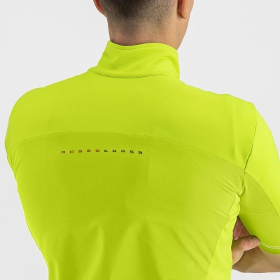 CASTELLI PERFETTO RoS 2 WIND JERSEY ELECTRIC LIME M