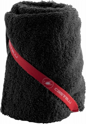 CASTELLI INSIDER TOWEL BLACK/RED UNI