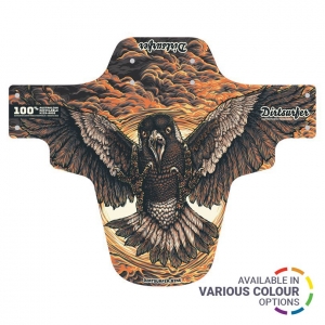 DIRTSURFER MUDGUARD - SWOOPING MAGPIE (5 COLOUR CHOICES) (DSRF-MAGORNG - DSRF-MAGORNG)