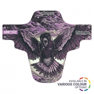 DIRTSURFER MUDGUARD - SWOOPING MAGPIE (5 COLOUR CHOICES) (DSRF-MAGPURP - DSRF-MAGPURP)